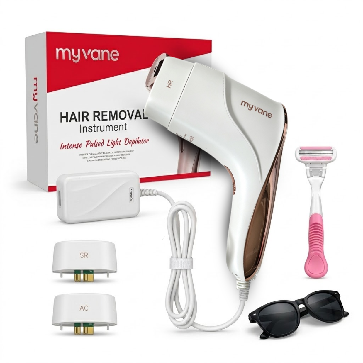 Myvane ICE Pro: מכשיר IPL ביתי 3 ב-1 להסרת שיער וטיפוח העור – תמונה 2